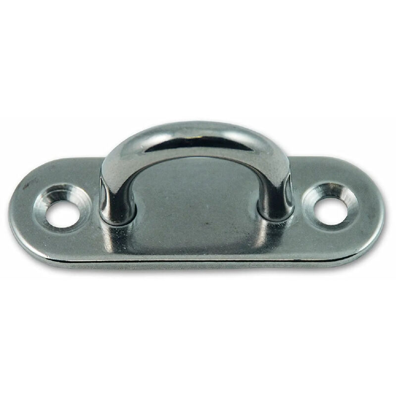 foto del prodotto chapuis piastre a occhiello per cinture con ganci, 60 x 20 mm, 410 kg, 2 pezzi