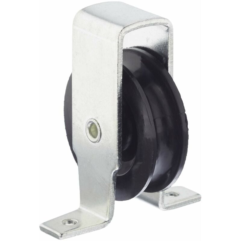 foto del prodotto chapuis vpcp1 puleggia con perno acciaio zincato 20 kg rotella diametro 40 mm per corda di diametro 6 mm