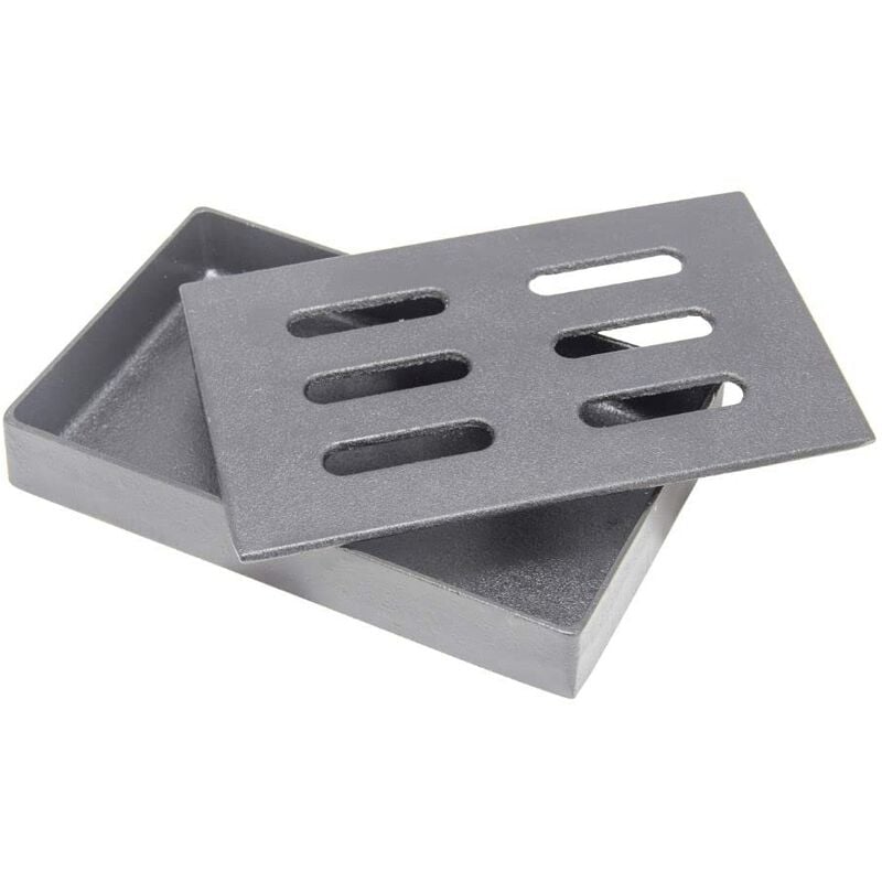 foto del prodotto char broil 140551 box per affumicare in ghisa 20x13x3.5cm accessori barbecue