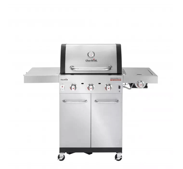 foto del prodotto char-broil professional pro s 3 bbq a gas tru-infrared 3 bruciatori + 1 laterale