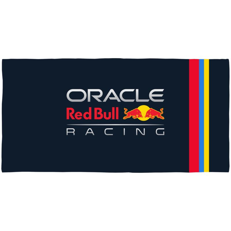 foto del prodotto character world oracle red bull racing asciugamano ufficiale super morbido, design formula uno, perfetto per casa, bagno, spiaggia e piscina,