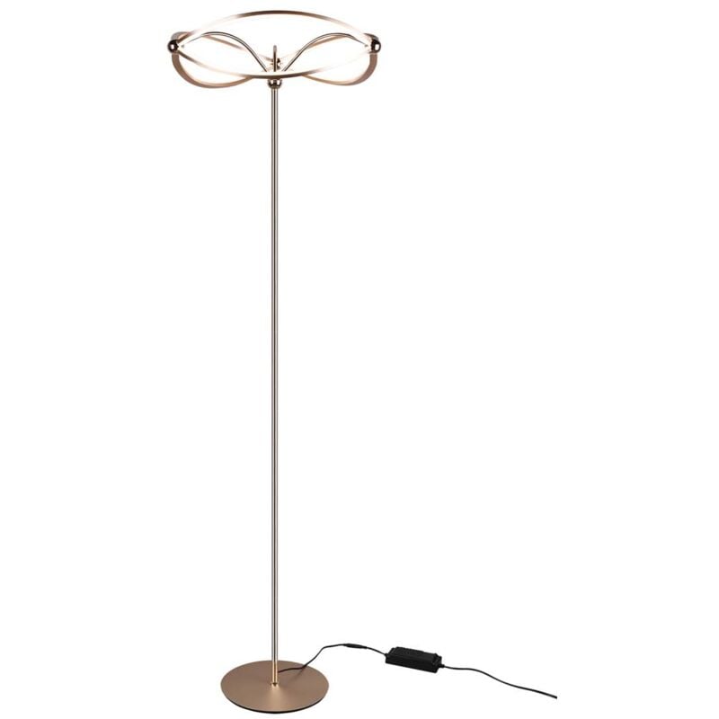 foto del prodotto charivari piantana led ottone satinato ellissi dimmerabile h. 175cm