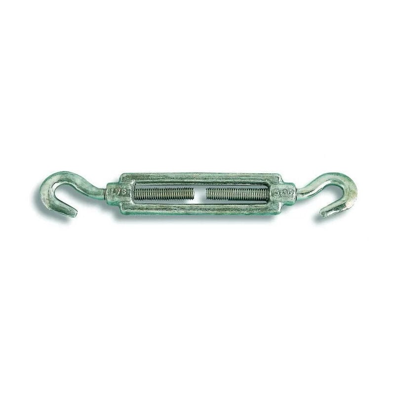 foto del prodotto chaubeyre tenditore 2 ganci in acciaio galvanizzato per cavi d. 6mm fino a 25kg, 1 pezzo