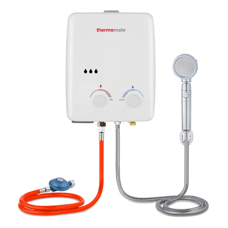 foto del prodotto chauffe eau instantan az132 de gaz sans r servoir, chauffe eau portable instantan , 10 kw, 50 mbar pour camping classe nerg tique a thermomate