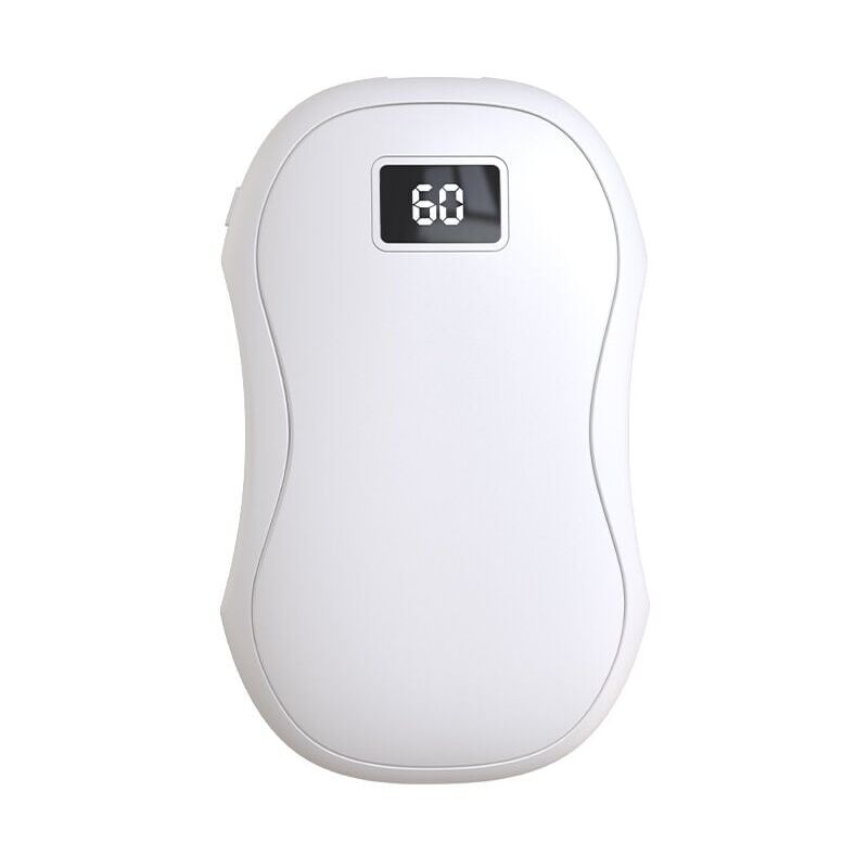 foto del prodotto chauffe mains rechargeable 2 en 1, chauffe mains rechargeable, chauffe mains de no l et d anniversaire blanc 