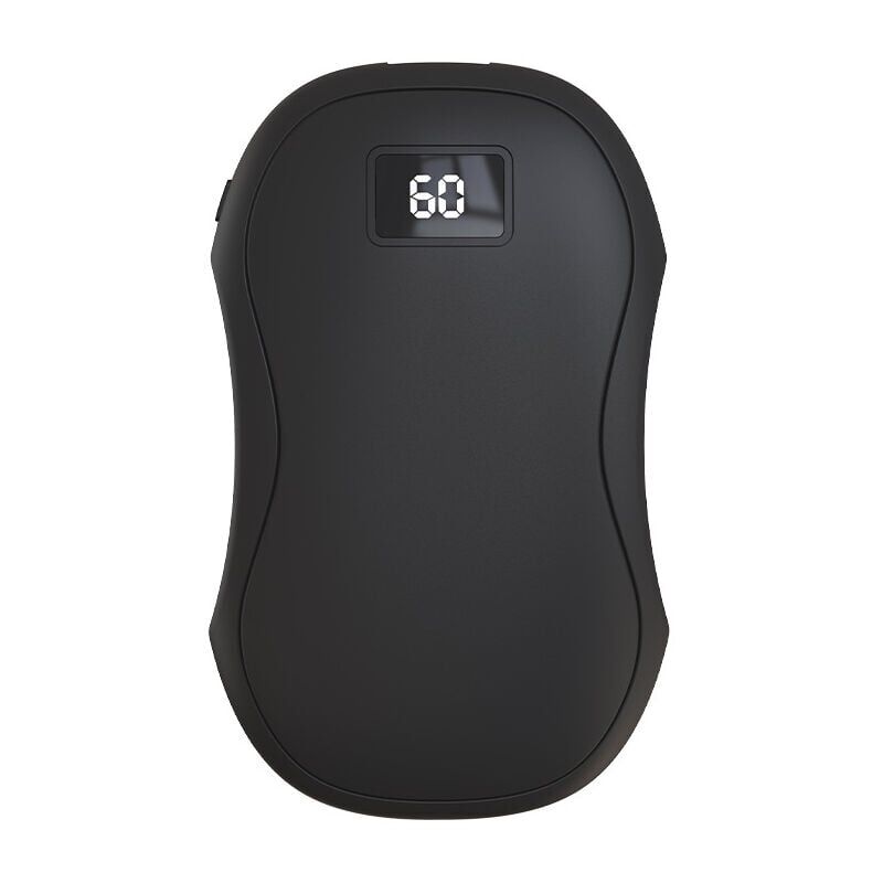 foto del prodotto chauffe mains rechargeable 2 en 1, chauffe mains rechargeable, chauffe mains de no l et d anniversaire noir 