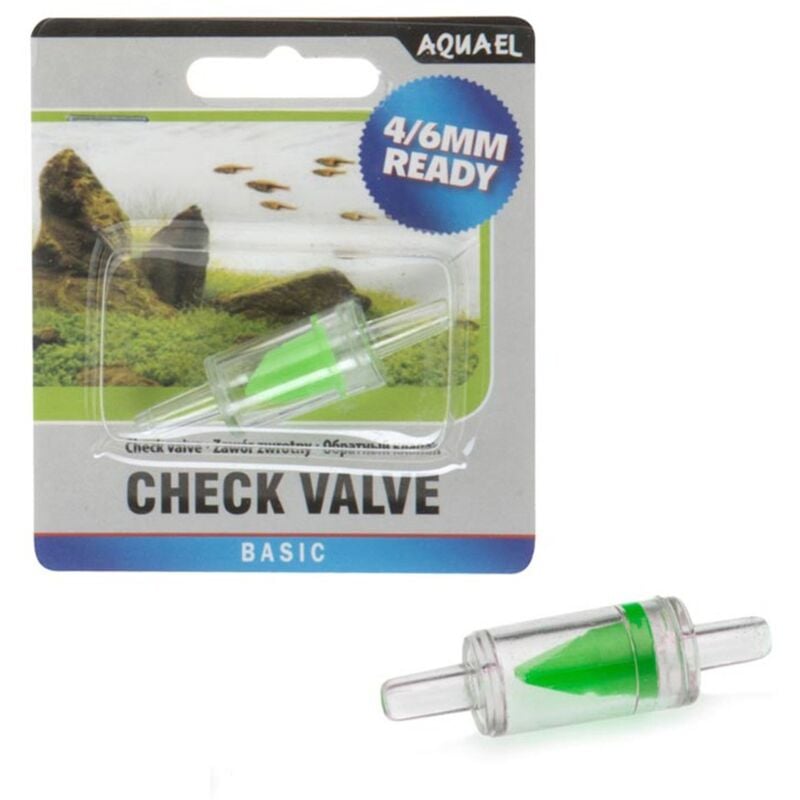 foto del prodotto check valve valvola di non ritorno aquael