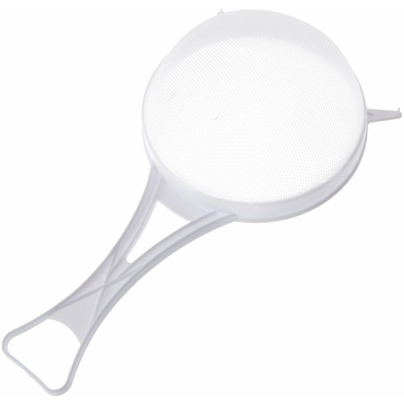 foto del prodotto chefaid chef aid colino in plastica con rete in nylon, 15 cm, bianco