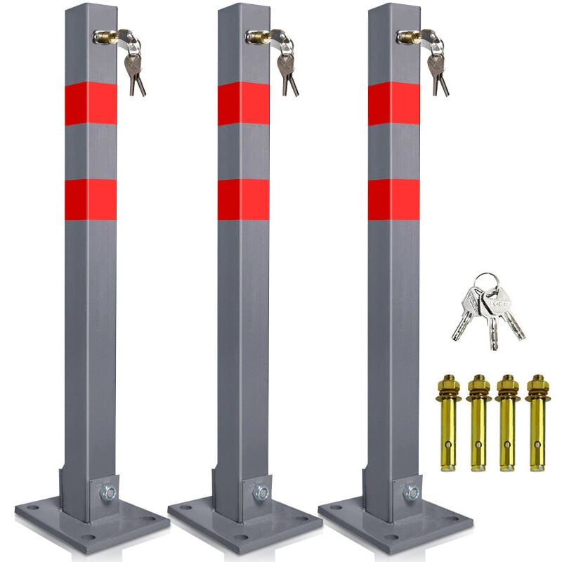 foto del prodotto chiama postpost park auto fire brigade postposts poller pieghevole 65 cm 3x