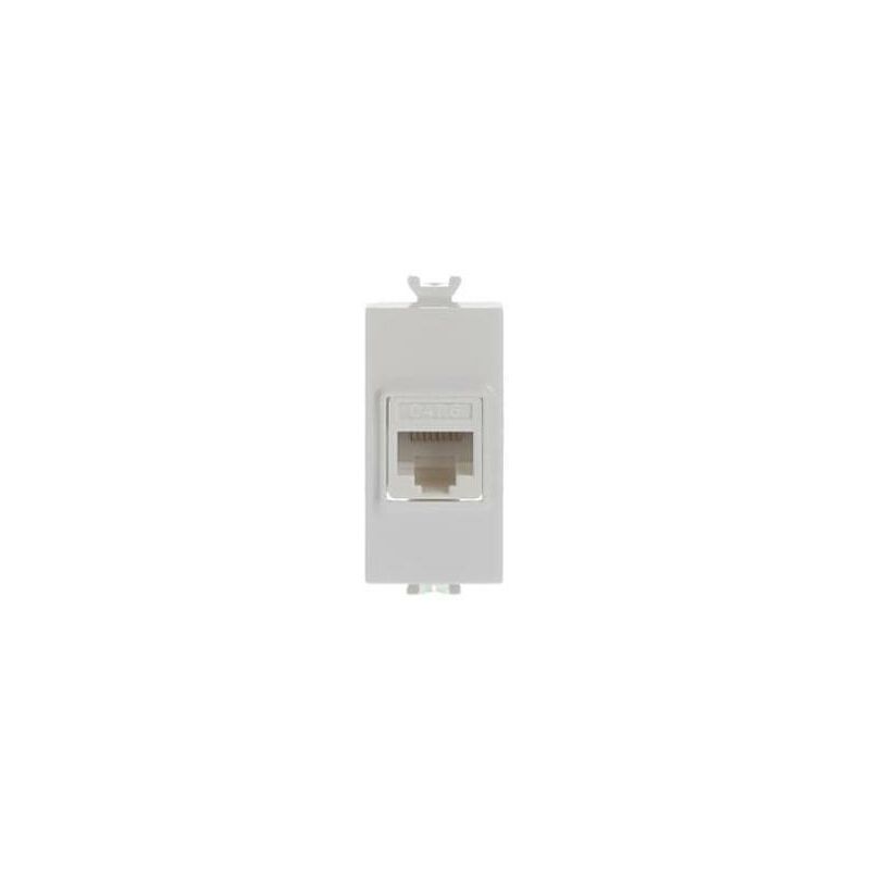 foto del prodotto chiara connettore rj45 cat 6 utp 2csk1127ch - abb