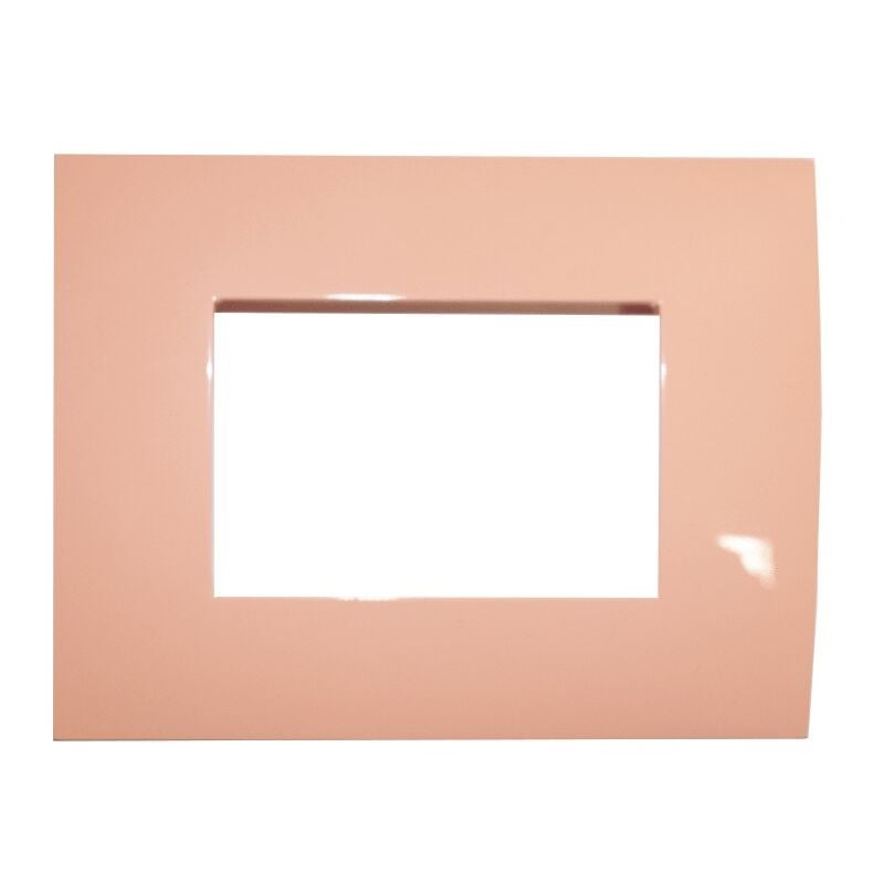foto del prodotto chiara placca 3 moduli arancione 2csk0312ch abb