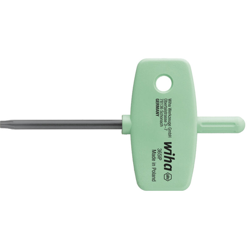 foto del prodotto chiave a brugola con impugnatura a farfalla torx , ossidazione nera 20ip 26188 - wiha