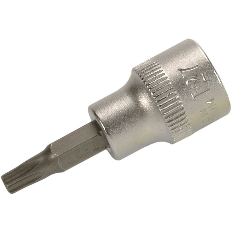 foto del prodotto chiave a bussola 10 mm 3 8 profilo a t per torx con alesatura t25