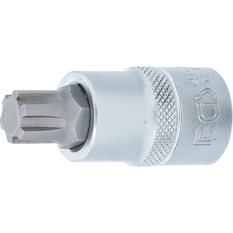 foto del prodotto chiave a bussola 12,5 mm 1 2 profilo a cuneo per ribe m13