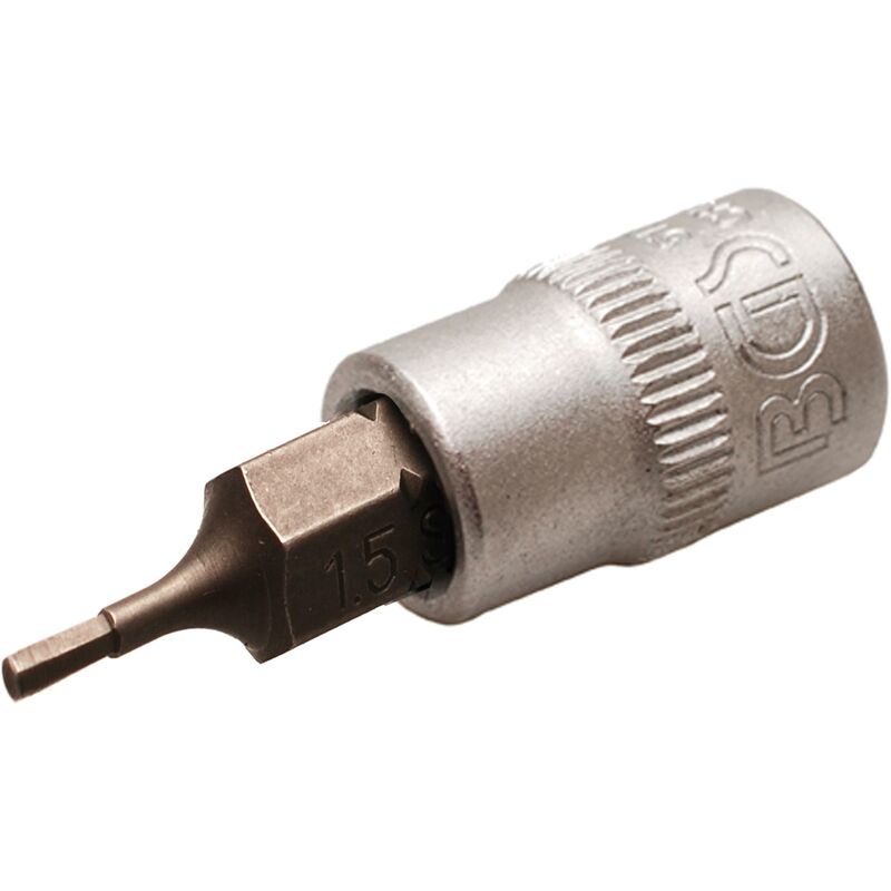 foto del prodotto chiave a bussola 6,3 mm 1 4 esagono interno 1,5 mm