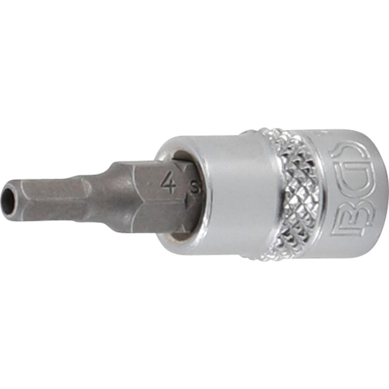 foto del prodotto chiave a bussola 6,3 mm 1 4 esagono interno con foro 4 mm