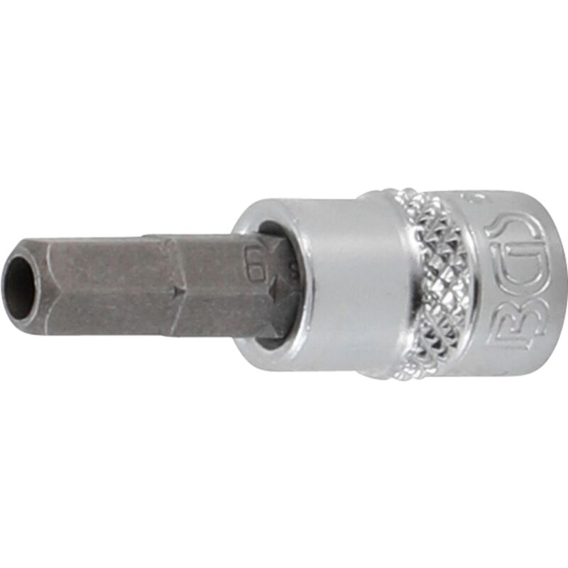 foto del prodotto chiave a bussola 6,3 mm 1 4 esagono interno con foro 6 mm