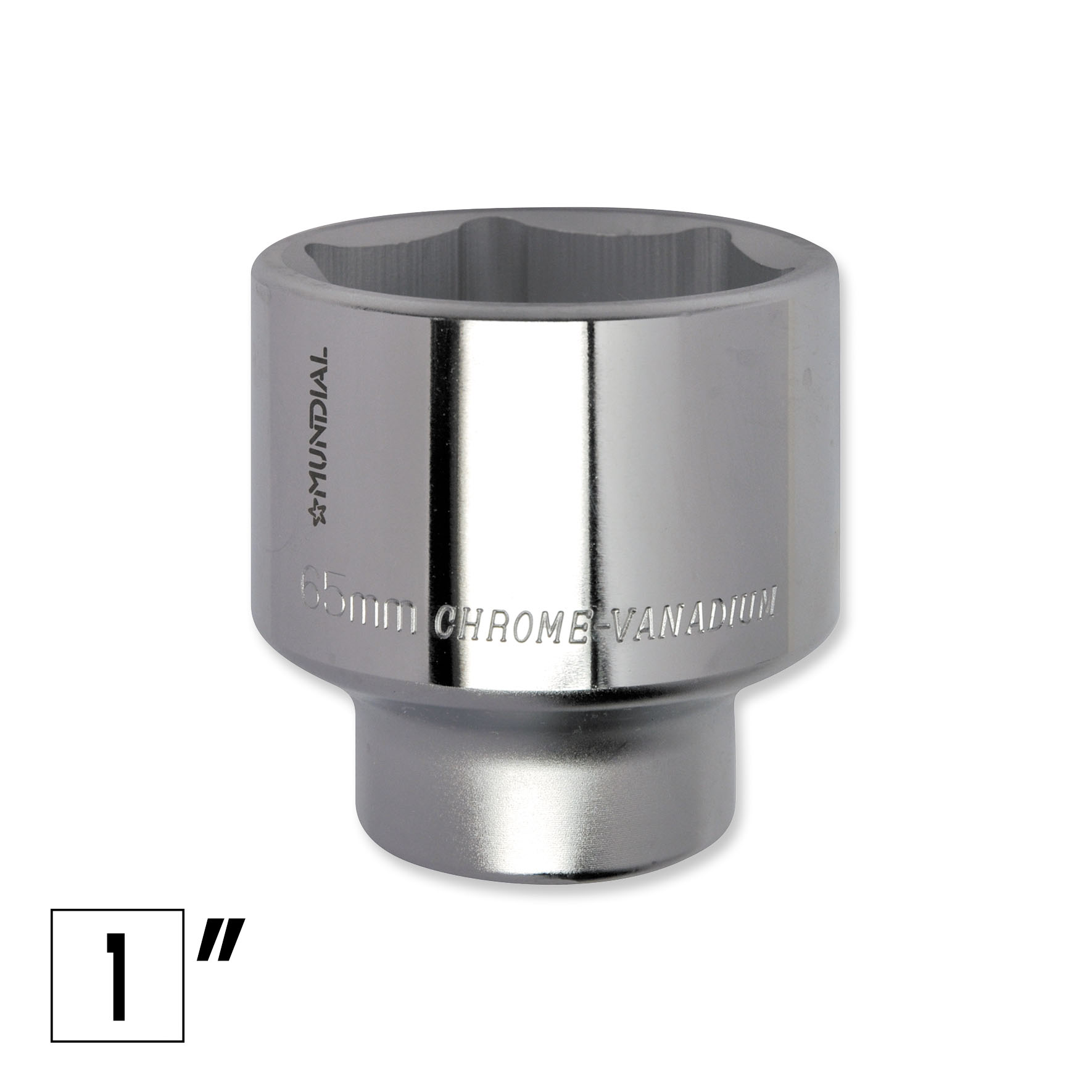 foto del prodotto chiave a bussola attacco 1 quot profilo esagonale 65mm mundial 1642.650