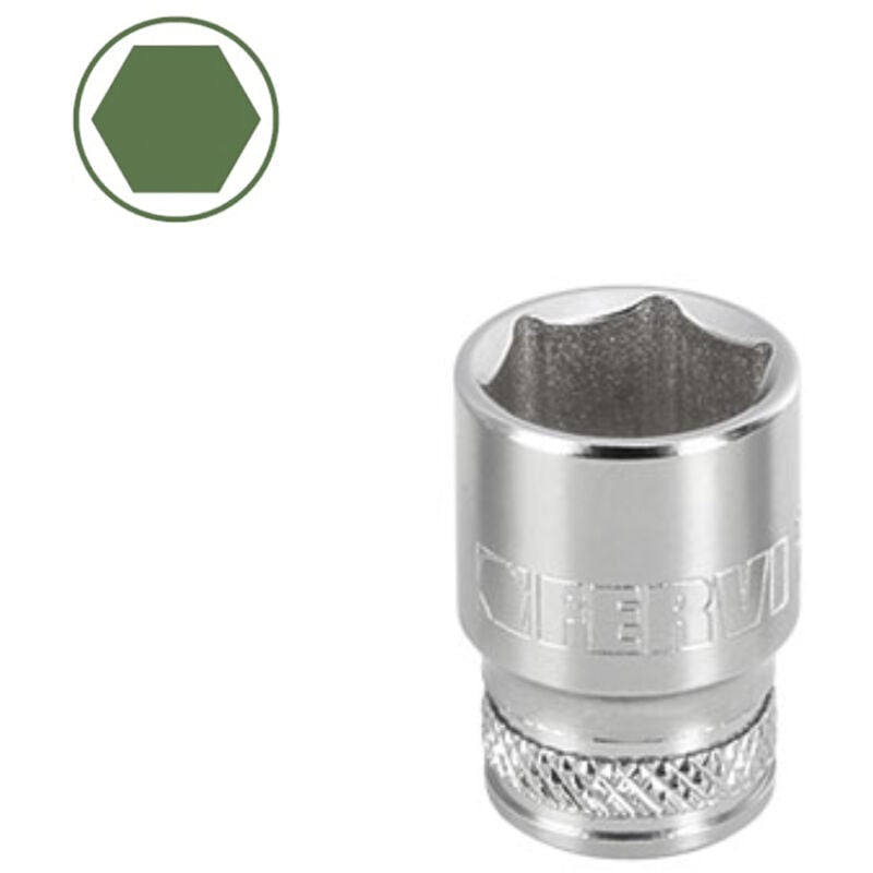 immagine 0 del prodotto chiave a bussola esagonale 10 mm 3 8 fervi bn4e4n010a