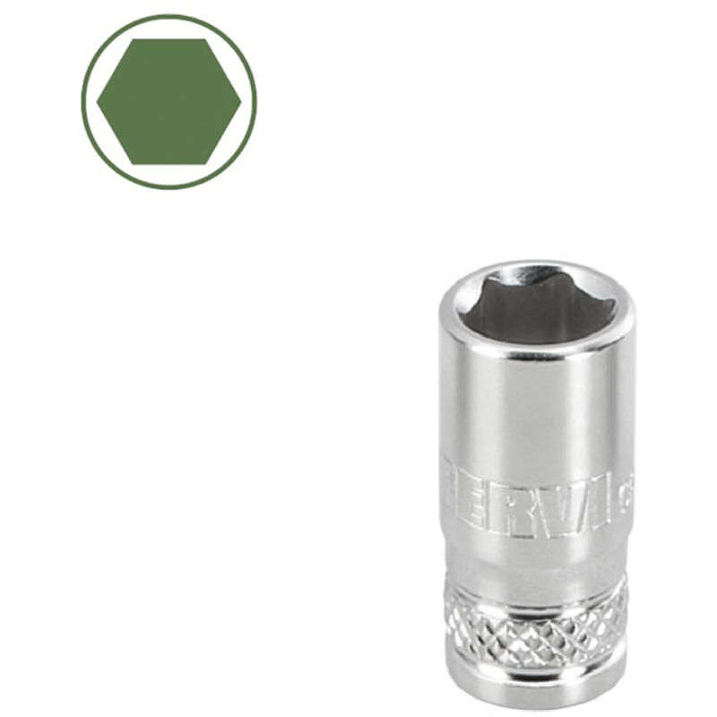 foto del prodotto chiave a bussola esagonale 13 mm 1 2 fervi bn4e5n013a