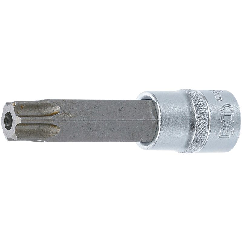 foto del prodotto chiave a bussola lunghezza 100 mm 12,5 mm 1 2 profilo a t per torx con alesatura t80