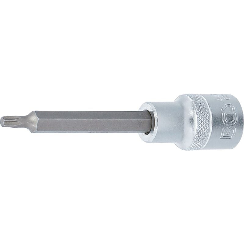 foto del prodotto chiave a bussola lunghezza 100 mm 12,5 mm 1 2 profilo a t per torx t25