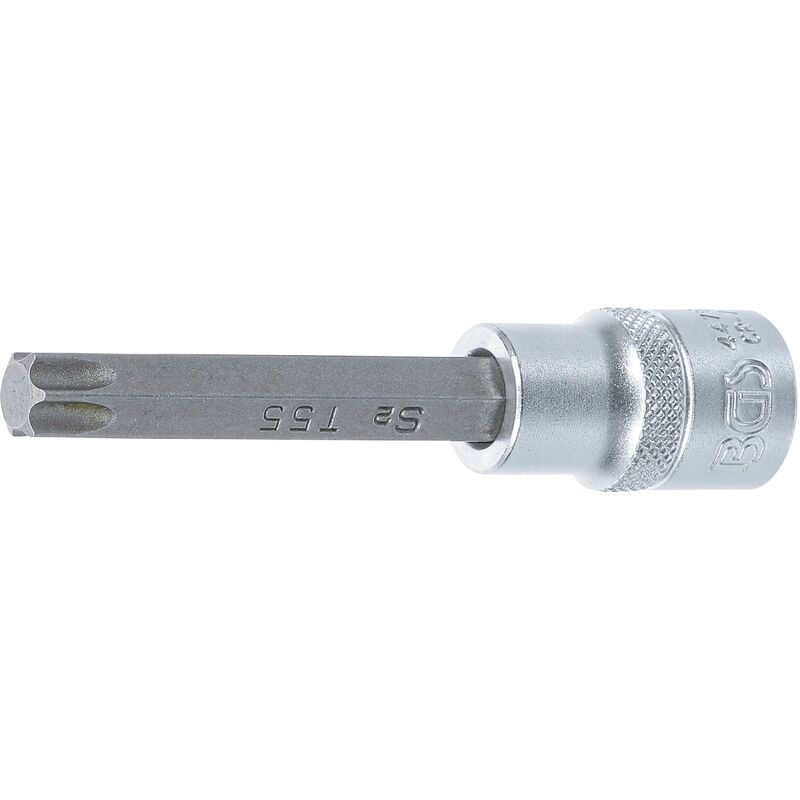 foto del prodotto chiave a bussola lunghezza 100 mm 12,5 mm 1 2 profilo a t per torx t55