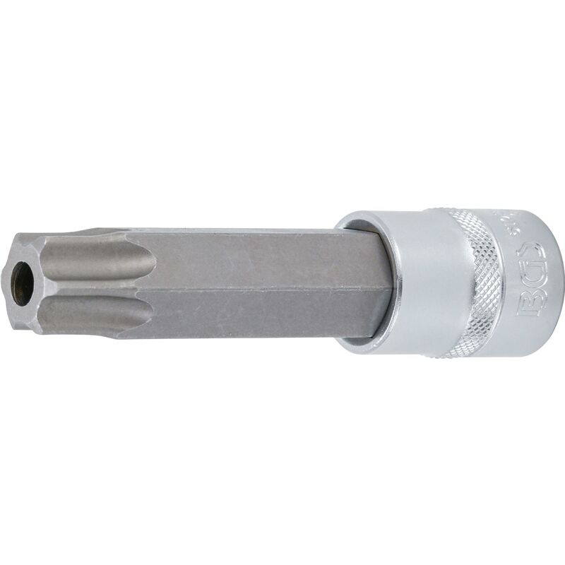 foto del prodotto chiave a bussola lunghezza 110 mm 12,5 mm 1 2 profilo a t per torx con alesatura t90