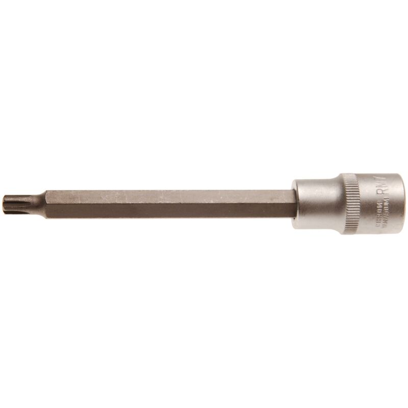 foto del prodotto chiave a bussola lunghezza 140 mm 12,5 mm 1 2 profilo a cuneo per ribe m7