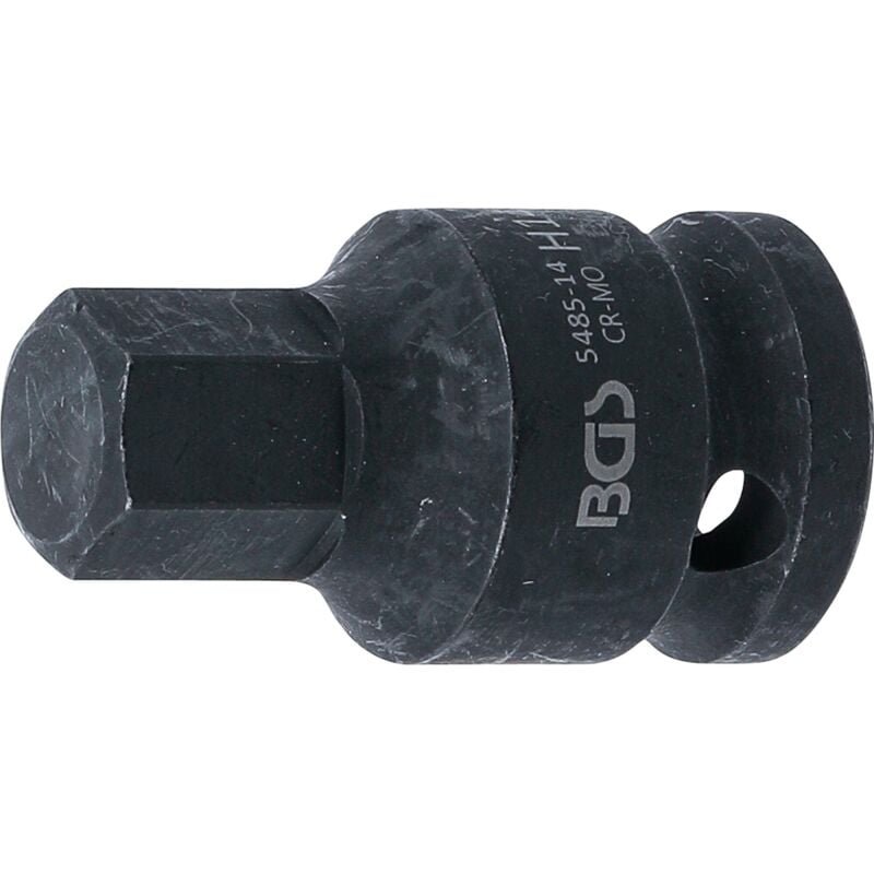 foto del prodotto chiave a bussola lunghezza 42 mm 12,5 mm 1 2' esagono interno 14 mm