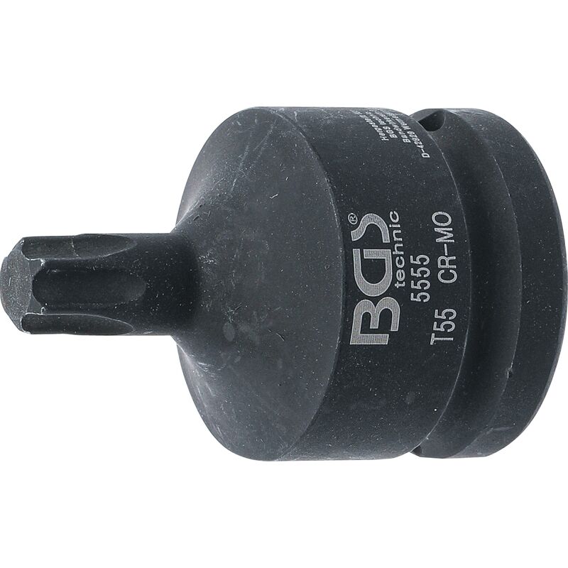 foto del prodotto chiave a bussola lunghezza 60 mm 20 mm 3 4 profilo a t per torx t55