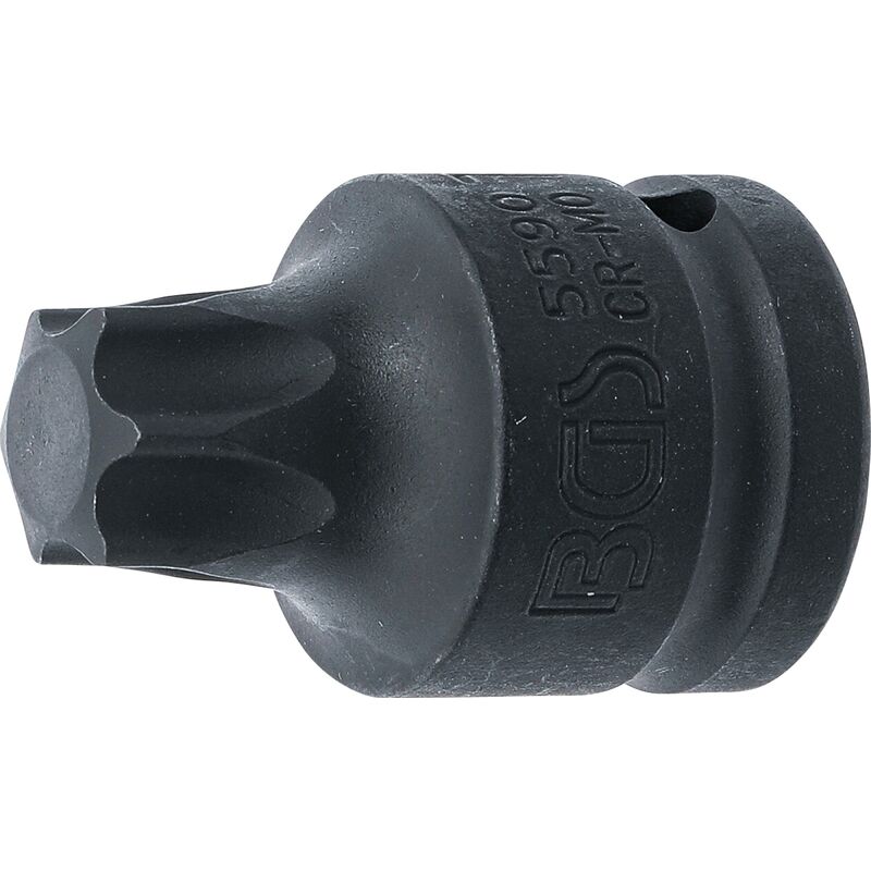 foto del prodotto chiave a bussola lunghezza 60 mm 20 mm 3 4 profilo a t per torx t90