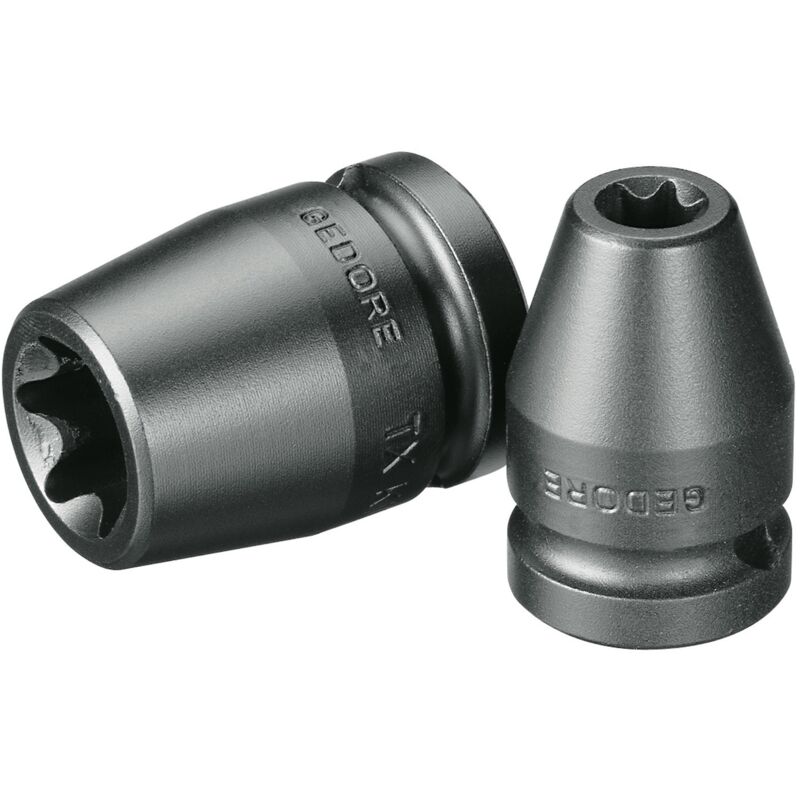 foto del prodotto chiave a bussola per avvitatori 1 2 , impronta torx esterna e20 tx k 19 e20 gedore