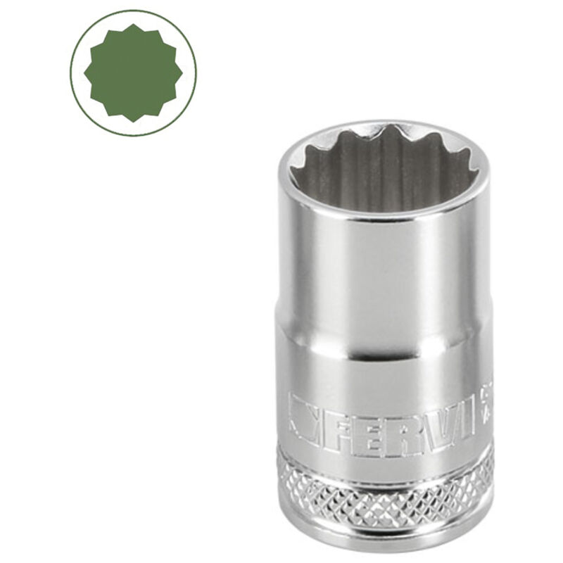 foto del prodotto chiave a bussola poligonale 4 mm 1 4 fervi bn4p4n004a