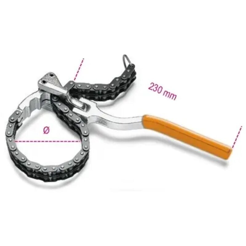 foto del prodotto chiave a catena doppia filtri olio beta 1488l 60 160