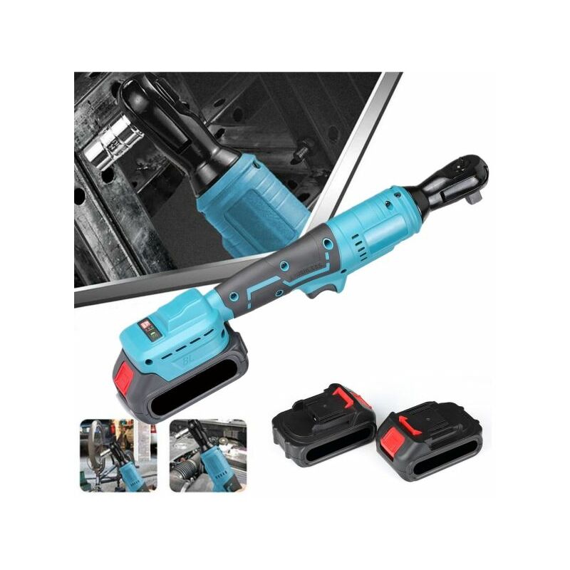 foto del prodotto chiave a cricchetto 26v 2ah doppia batteria reversibile attacco 1 2 150 300nm