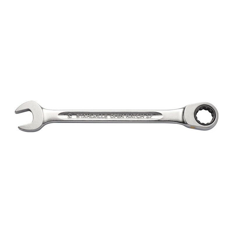 foto del prodotto chiave a cricchetto misto 17f sw 17mm l.229mm stahlwille