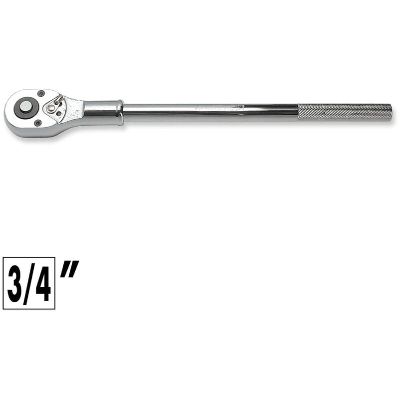 foto del prodotto chiave a cricchetto reversibile 3 4 sgancio rapido 500mm mundial