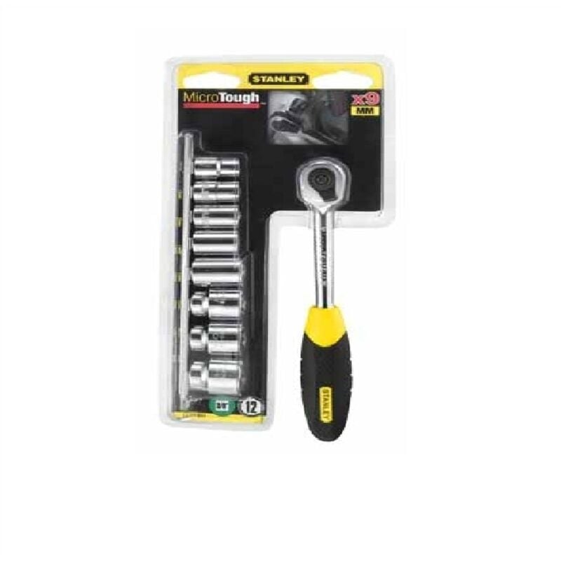 foto del prodotto chiave a cricchetto reversibile a 72 denti stanley 094611