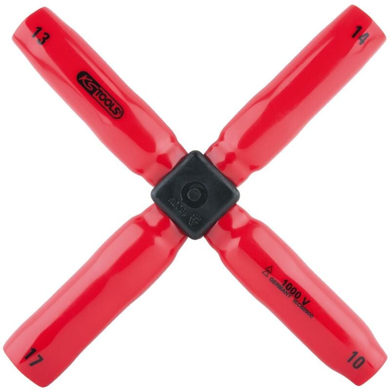 foto del prodotto chiave a croce con isolamento protettivo, 10x13x14x17mm