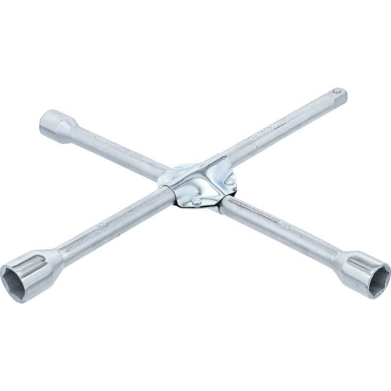 foto del prodotto chiave a croce per dadi ruote per autovetture quadrato 17 x 19 x 21 x 12,5 mm 1 2 