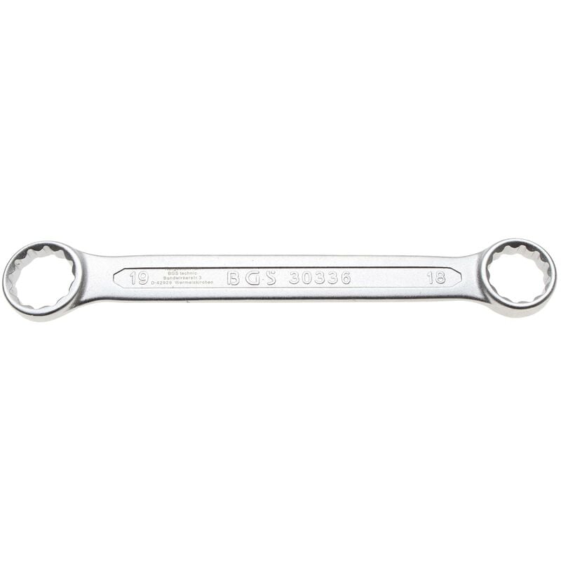foto del prodotto chiave a doppio anello extra piatta 18 x 19 mm