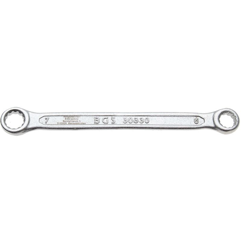 foto del prodotto chiave a doppio anello extra piatta 6 x 7 mm