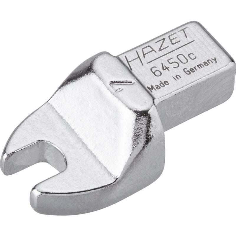 foto del prodotto chiave a forchetta ad innesto 6450c 7 attacco quadro ad innesto 9 x 12 mm, massiccio profilo esagonale esterno ac 7 mm