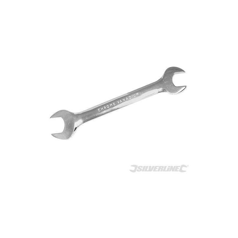 foto del prodotto chiave a forchetta doppia 18 19 mm silverline