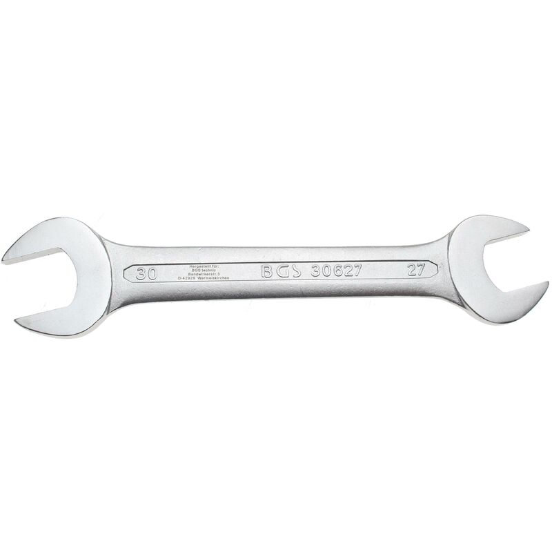 foto del prodotto chiave a forchetta doppia 27 x 30 mm