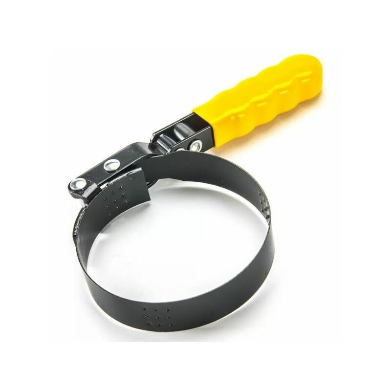 foto del prodotto chiave a nastro regolabile per smontaggio filtro olio auto da 95 a 110mm
