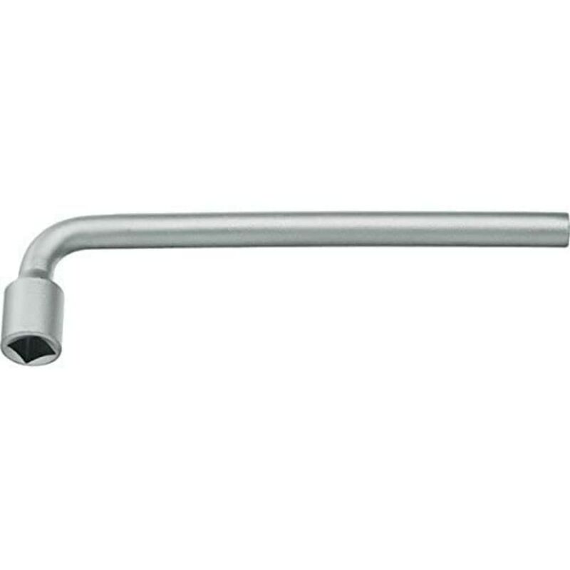 foto del prodotto chiave a pipa piegata, chiave a bussola rotonda, 14 mm, attacco quadro, lunga 240 mm, chiave a bussola profonda, per dadi e viti, 25 v 14, acciaio