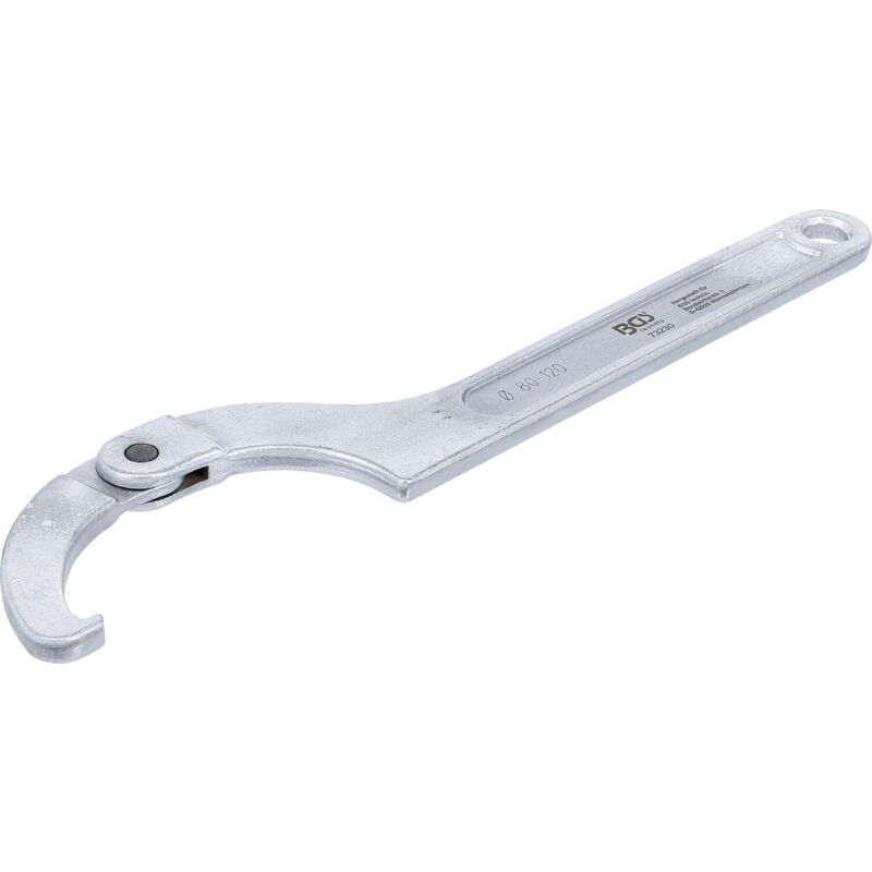 foto del prodotto chiave a settore snodata con nasello 80 120 mm