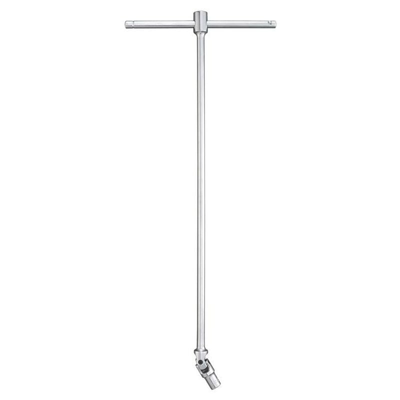 foto del prodotto chiave a t con bussola esagonale snodata magnetica 6 mm fervi c395 06